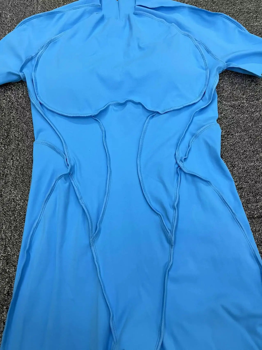 New Autumn/Winter Long-Sleeved One-Piece Yoga Jumpsuit for Women – Backless, Slim Fit Sports Outfit