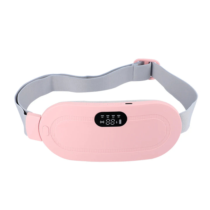 Portable Heating Pad – Menstrual Heating Massager Belt with Vibration & Adjustable Temperature, Period Relief Thermal Waist & Abdominal Warmer
