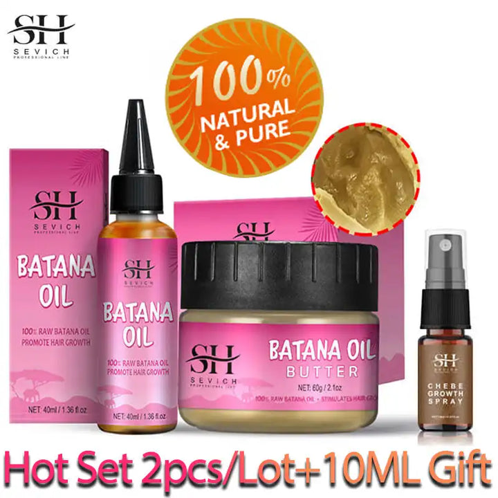Pure Radiance 100% Organic Batana Oil – Hair Growth & Repair Treatment