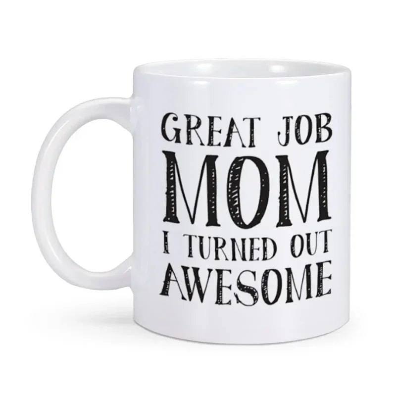 Best Mom Ever Ceramic Mug – Timeless Gift for Motherhood Moments (11oz)