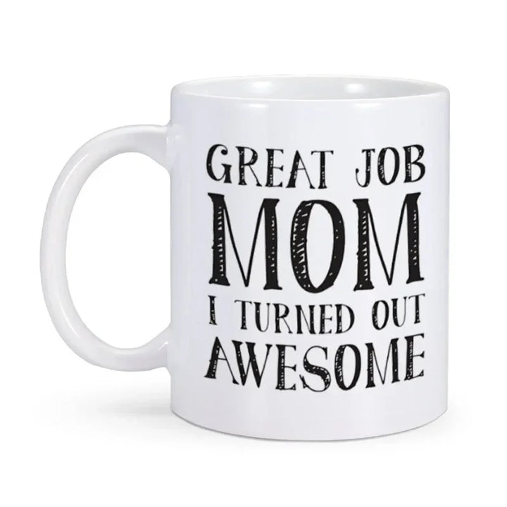 Best Mom Ever Ceramic Mug – Timeless Gift for Motherhood Moments (11oz)