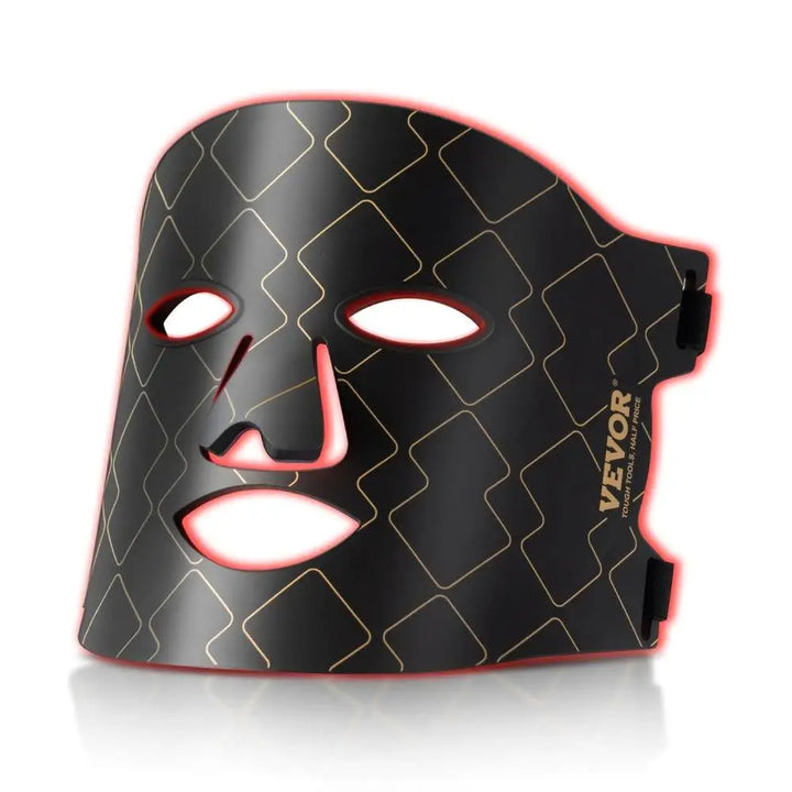 Triple-Wavelength Red Light Therapy LED Face Mask