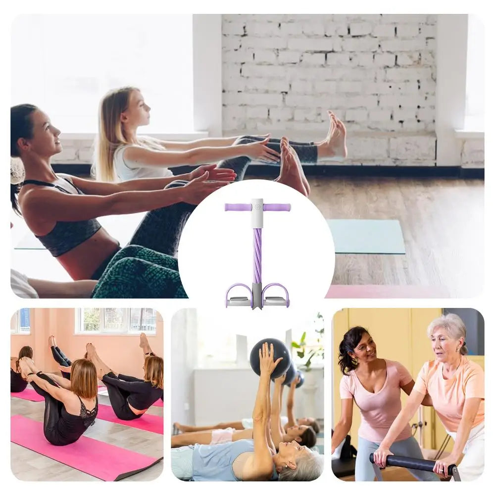 EmpowerStretch 6-Tube Resistance Pedal Band