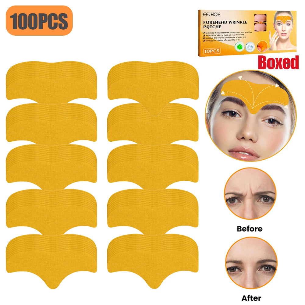 EmpowerEase Collagen Forehead Wrinkle Patches – Smoothing, Lifting & Anti-Aging Care (10-Pack)