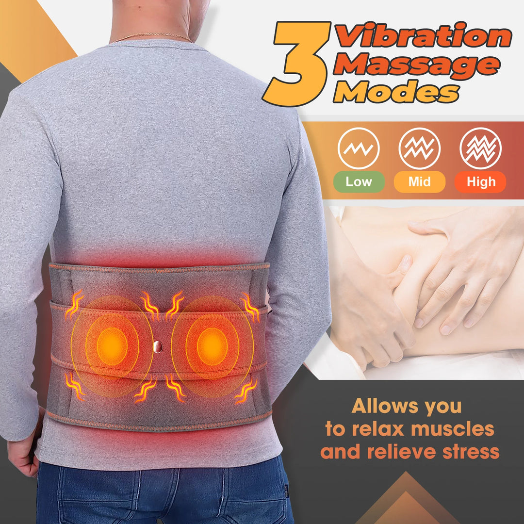 Ms.Dear Heated Waist Belt – Infrared Massage & Cramp Relief