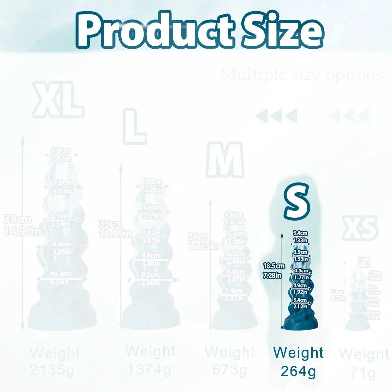 Fantasy Dragon Dildo with Suction Cup – Realistic Textured Adult Toy for Women, Anal & Vaginal Pleasure