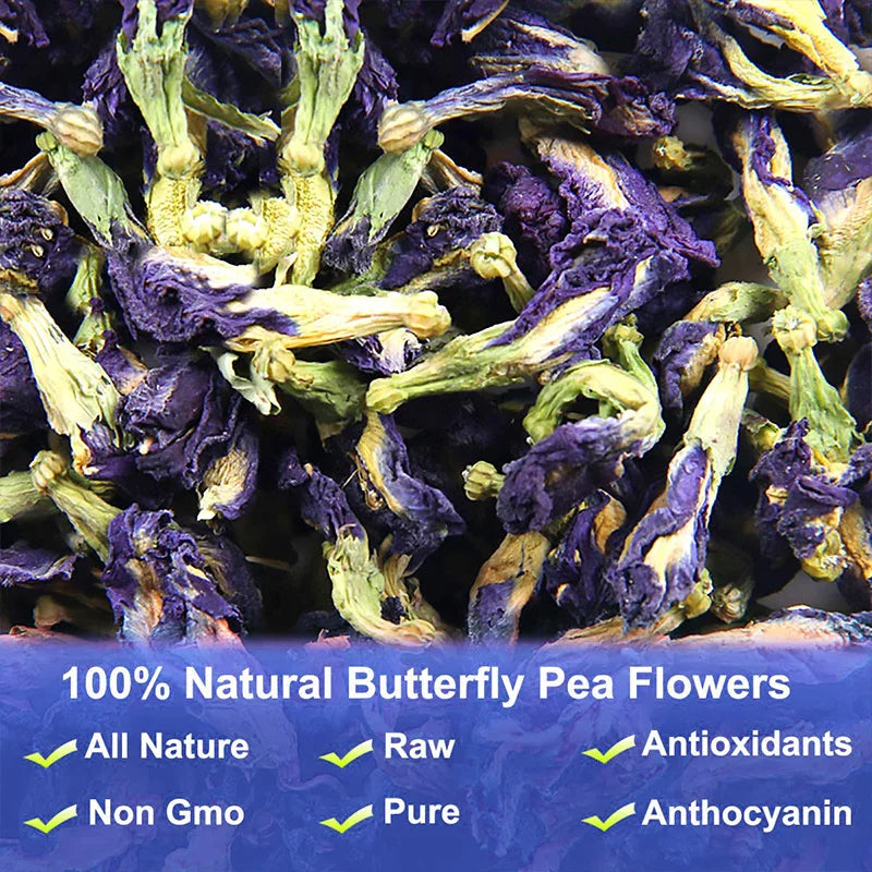 EmpowerEase Butterfly Herb Beauty & Immunity Powder – 100% Natural, 50g