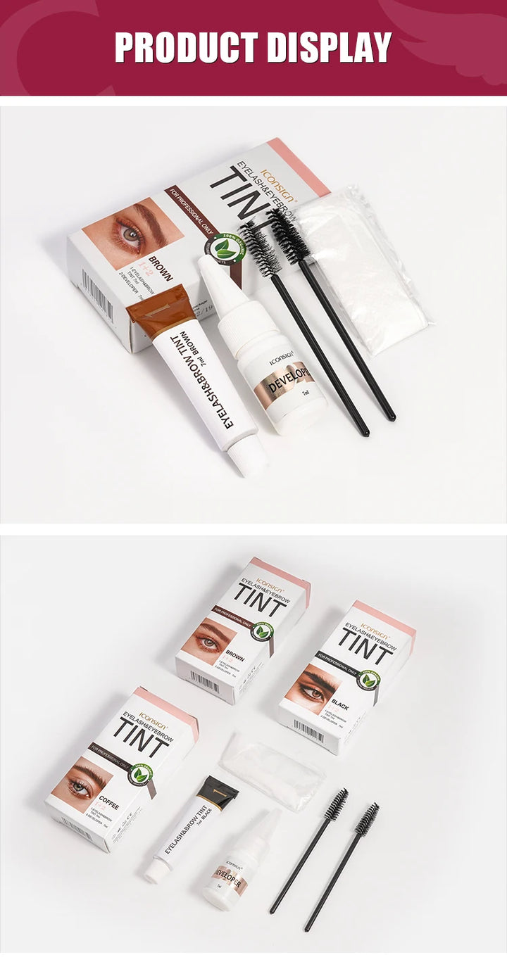 Lash & Brow Luxe Tint Kit – 15-Minute Waterproof Color