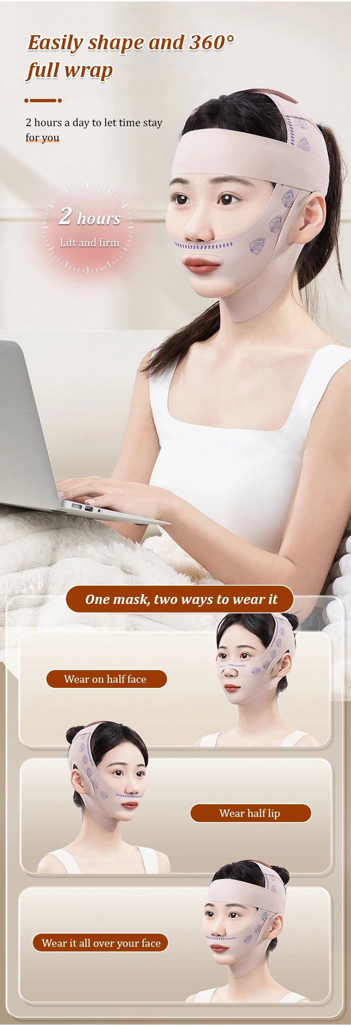 ContourLift V-Line Sculpting Mask
