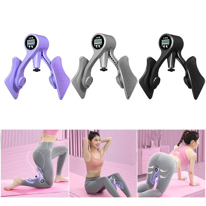 EmpowerSculpt Digital Thigh & Pelvic Floor Trainer – Adjustable Strength with Smart Reps Counter