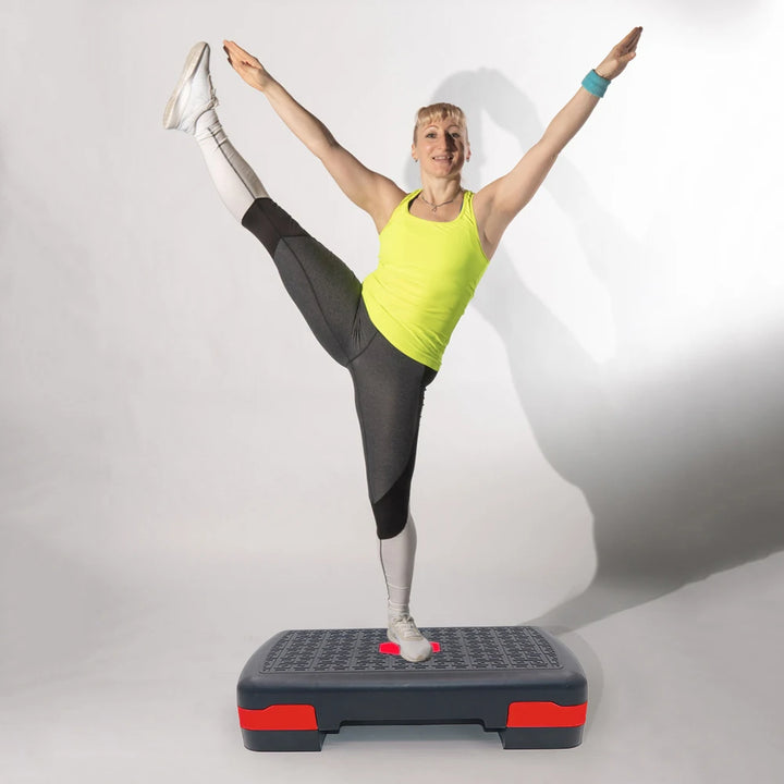EmpowerStep Mini Fitness Pedal – Adjustable, Non-Slip Home Stepper