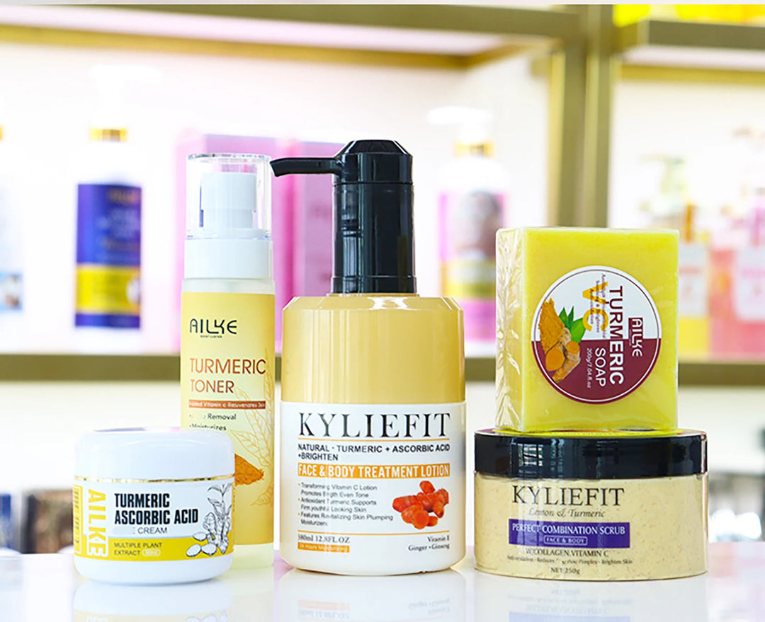 Radiance Ritual Turmeric Skincare Set – Brighten, Clear & Glow Naturally