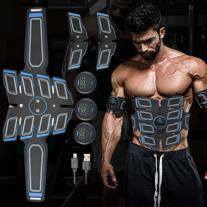 Wireless EMS Abs & Arm Sculptor – 6 Mode Body Toning Trainer