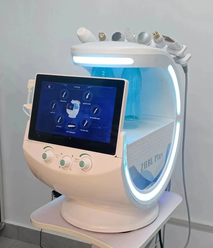 Smart Ice Blue 7-in-1 HydraFacial System – AI-Powered Skin Rejuvenation
