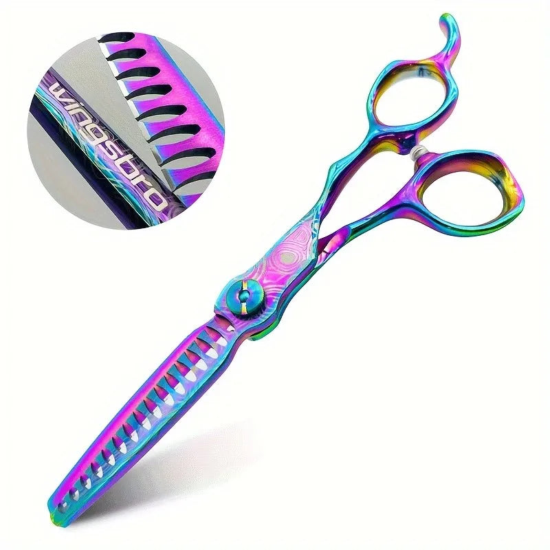 Wingsbro 6.7" Professional Hairdressing Scissors – Premium Stainless Steel Cutting & Thinning Shears for Barbers and Stylists
