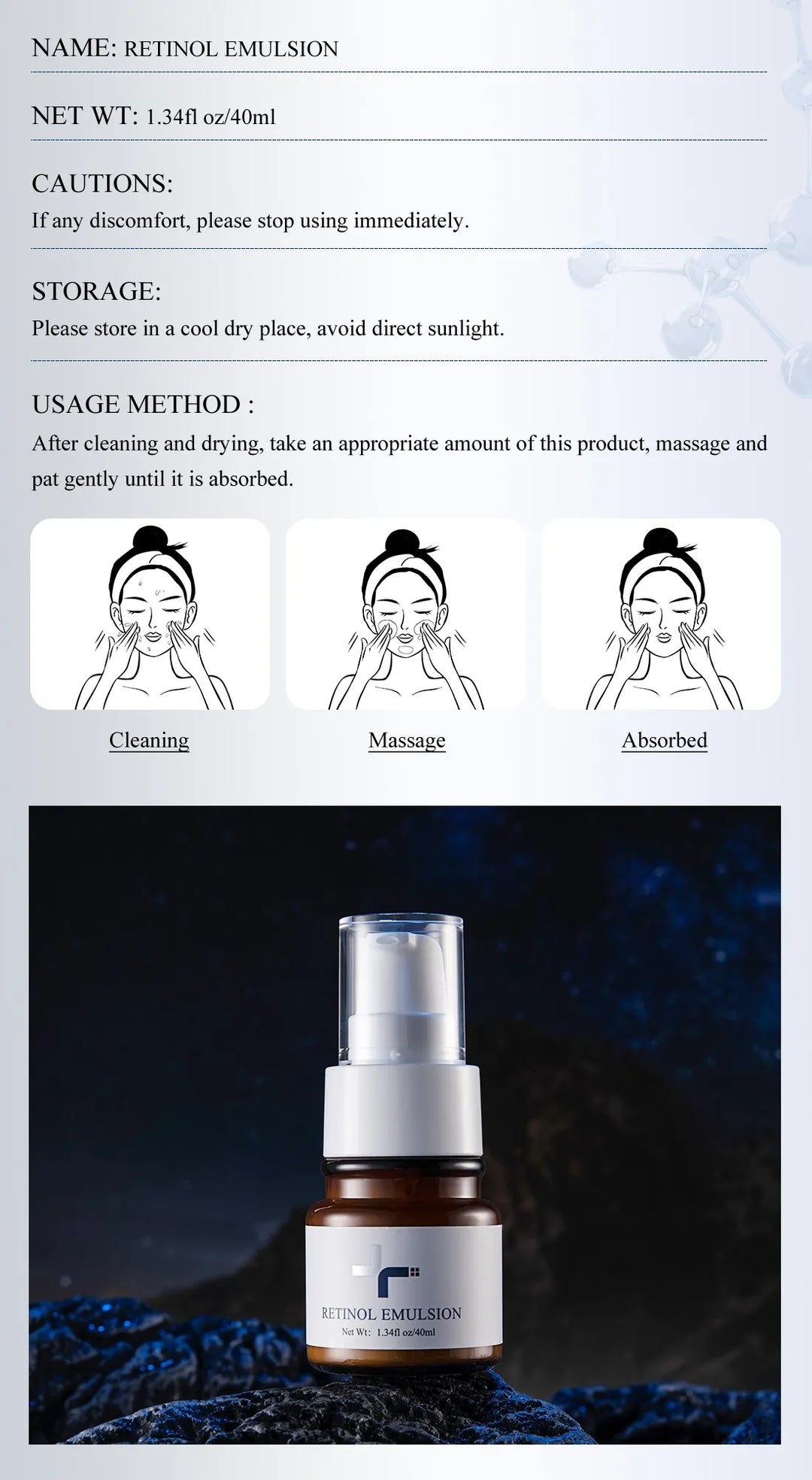 EmpowerEase Retinol Renewal Face Lotion