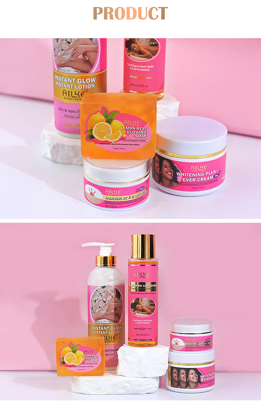 Radiance Renewal Skincare Set – Organic Brightening & Glow-Boosting Essentials