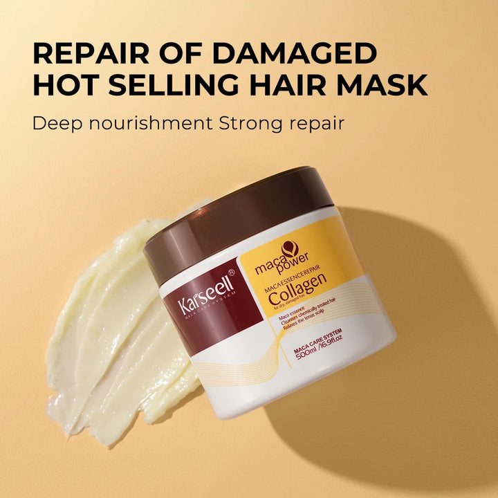 Collagen Hair Mask – Deep Repair Treatment (500ml / 16.9 fl.oz)