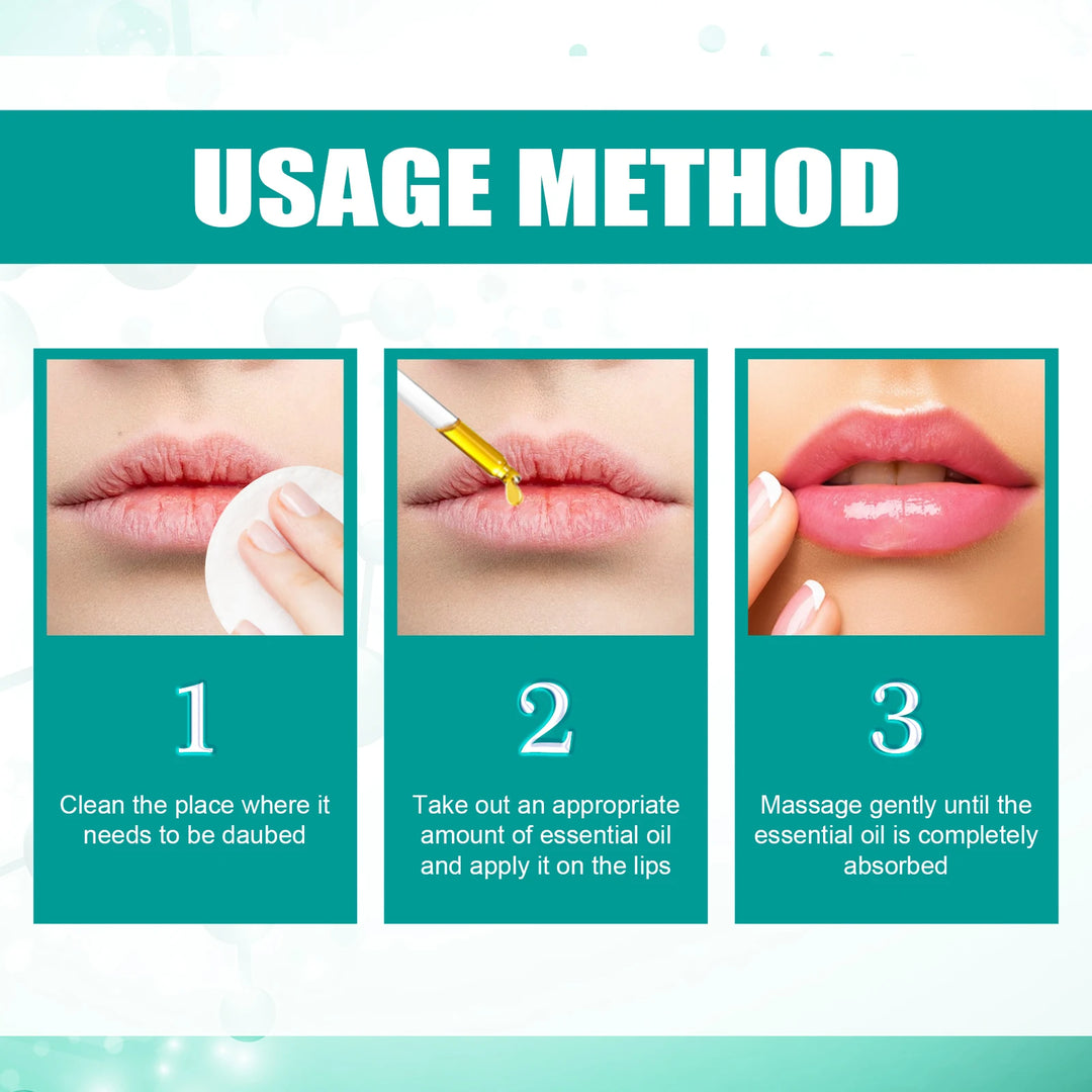 Luxe Lip Plump & Repair Serum – Hydrating Volumizing Oil for Smooth, Fuller Lips