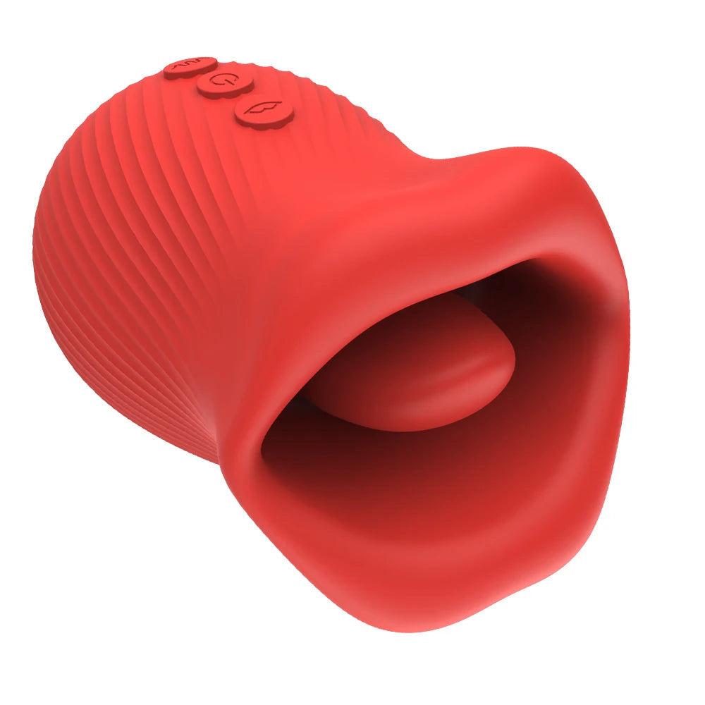 Velour Kiss – Rose-Shaped Tongue Licking Vibrator & Clitoral Stimulator