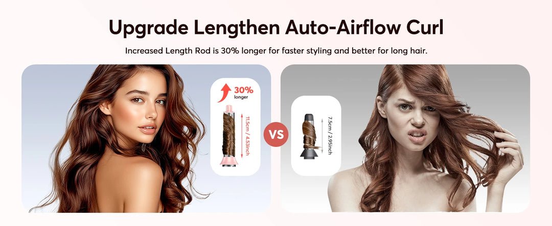 BOPCAL 5-in-1 Hair Dryer & Multi-Styler with 300M Negative Ions – Straightener, 32mm Curler, Volumizer & More