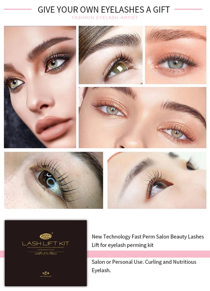 LuxeLift Eyelash Perm Kit – At-Home Lash Lifting & Curling System