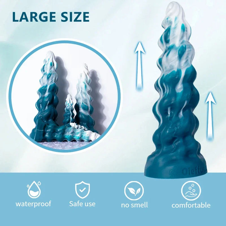 Fantasy Dragon Dildo with Suction Cup – Realistic Textured Adult Toy for Women, Anal & Vaginal Pleasure