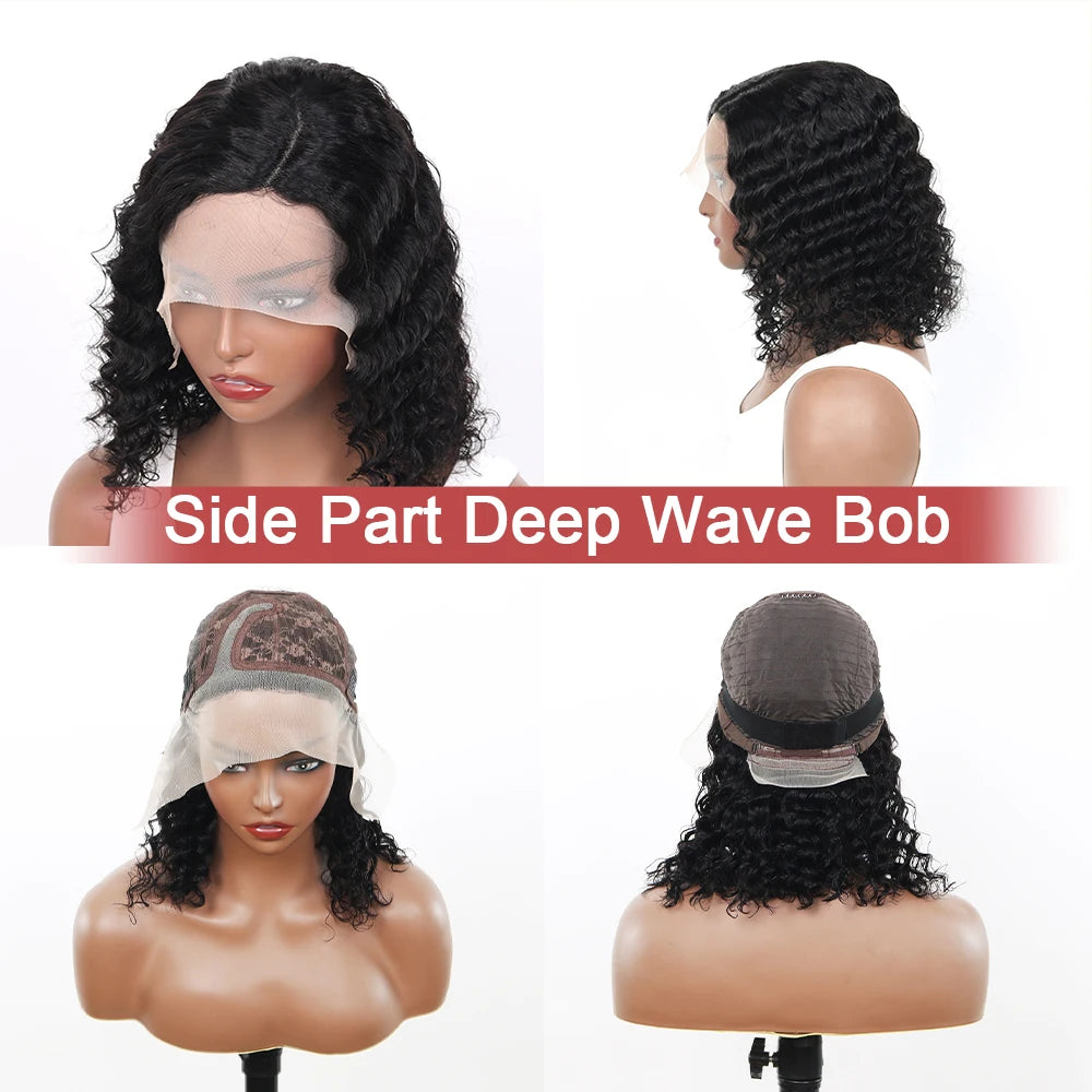 Luxe Confidence Straight Bob – 100% Remy Human Hair Glueless Wig with Pre-Cut Lace