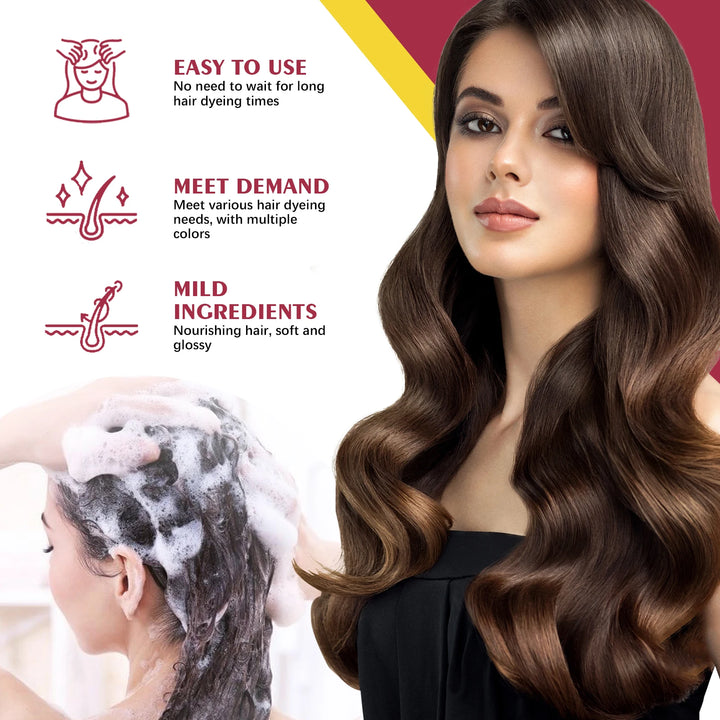RootReign Nourishing Shampoo – Color-Protecting Cleanse with Ginseng & Ganoderma