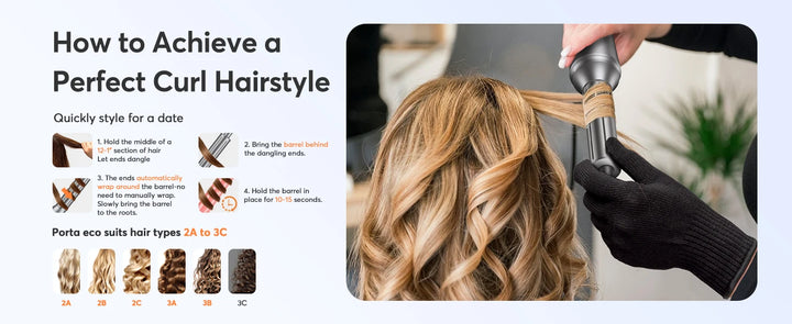 LuxeFlow 5-in-1 AirStyler Pro – Volumize, Curl, Straighten & Shine