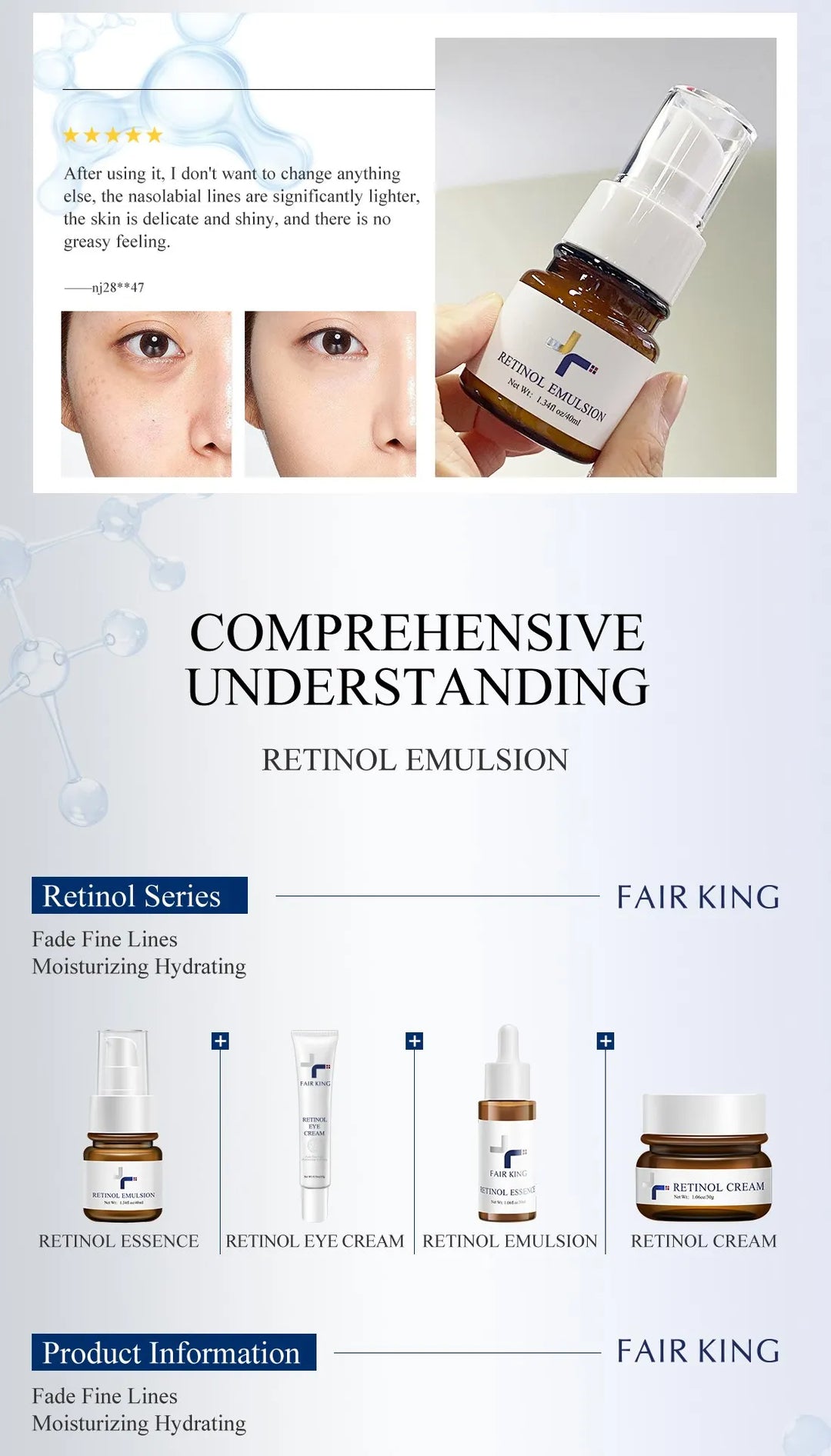 EmpowerEase Retinol Renewal Face Lotion