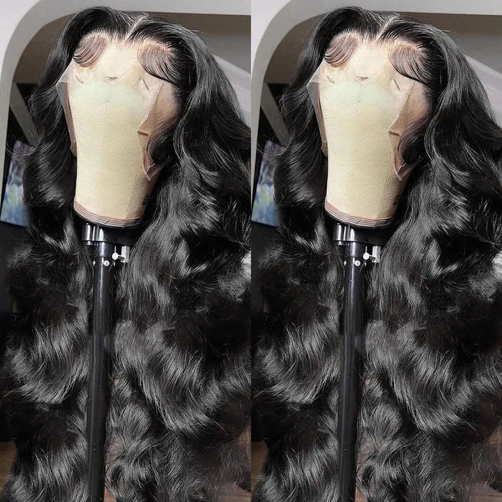 Water Wave Lace Front Wig – HD Transparent Lace, 200% Density, Glueless Fit