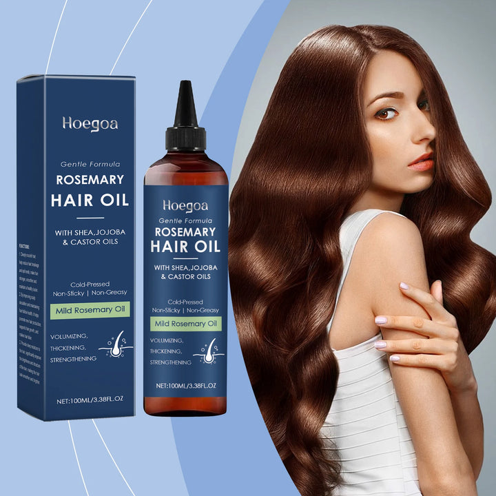 Rosemary Biotin Hair Revival Oil – Strengthening & Volumizing Treatment with Jojoba & Castor Oils