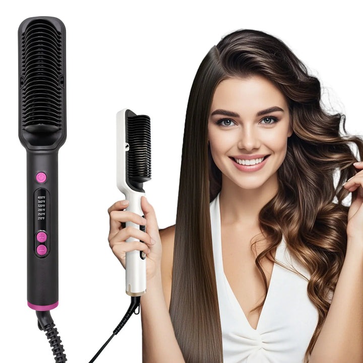 Electric Hair Styling Tool – 360° Swivel Cord, Safe & Travel-Ready (110V)