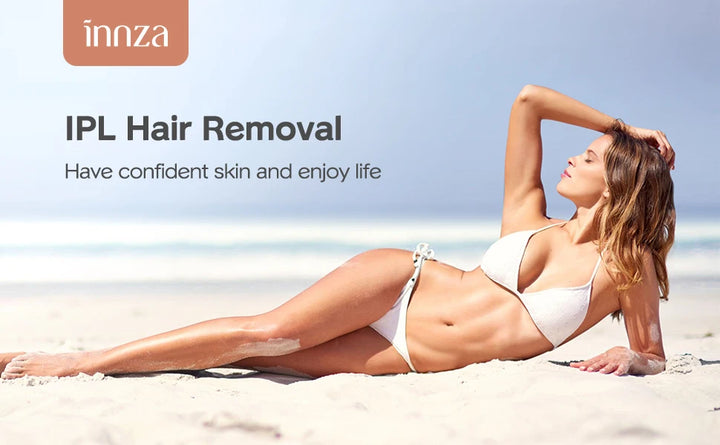 INNZA IceCool IPL Hair Removal Device – 9 Levels for Painless, Permanent Results