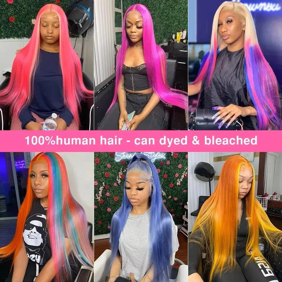 Luxe Power Length Wig – 613 Honey Blonde HD Lace Frontal (36–38")