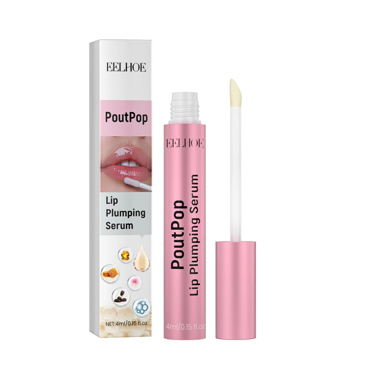 EELHOE Lip Enriching Essence – Plumps, Hydrates & Smooths – With Vitamin E, Jojoba Oil & Hyaluronic Acid – 4ml