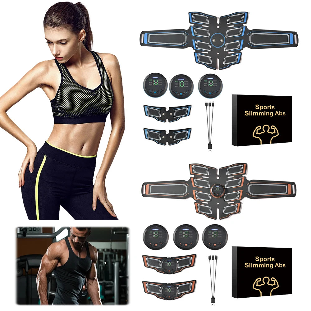 Wireless EMS Abs & Arm Sculptor – 6 Mode Body Toning Trainer