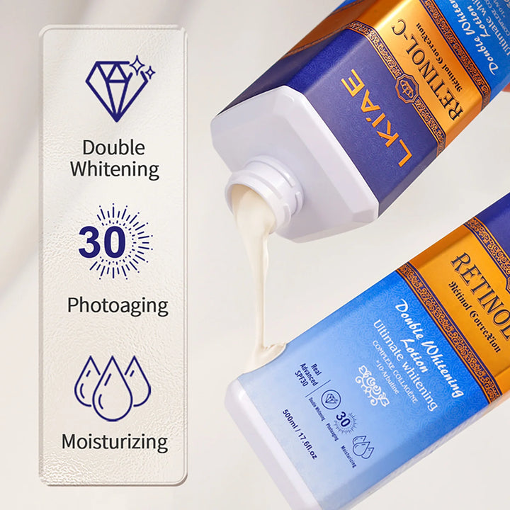EmpowerEase Retinol-C Radiance Renewal Skincare Set – Brighten, Hydrate & Restore