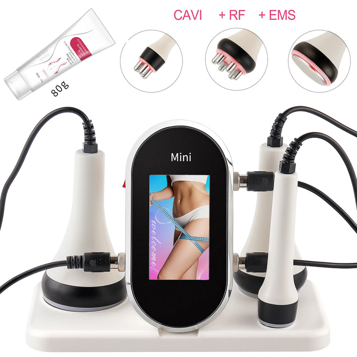 40K Ultrasonic Cavitation & RF EMS Machine – Body Slimming, Facial Lifting & Skin Tightening Beauty Device