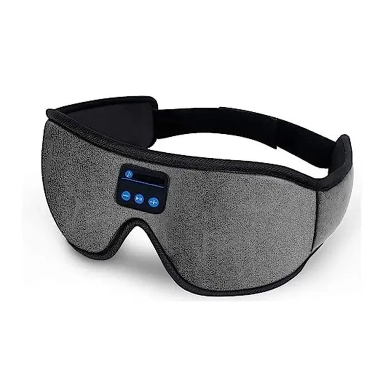 Bluetooth Sleep Mask with Headphones – 3D Eye Mask with HD Stereo Sound & Light-Blocking Design