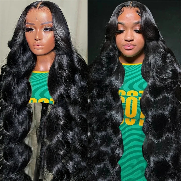 Empower Length 36" Body Wave HD Lace Wig – Brazilian Human Hair, 180% Density