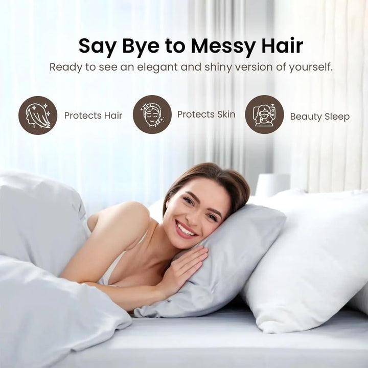 Pure Indulgence 100% Silk Satin 4-Piece Bedding Set