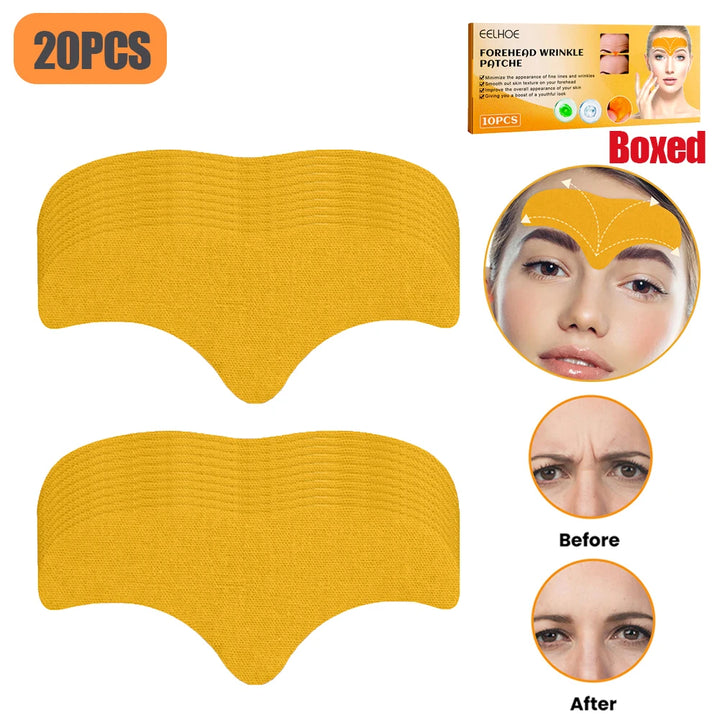EmpowerEase Collagen Forehead Wrinkle Patches – Smoothing, Lifting & Anti-Aging Care (10-Pack)