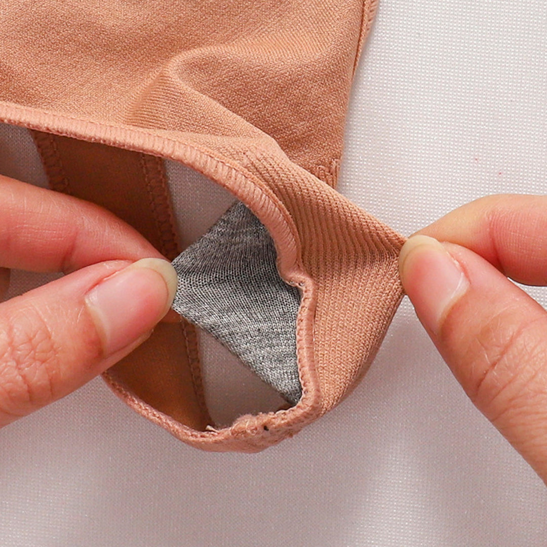 Seamless Breathable High-Rise Thong – Ultra-Comfortable Invisible Panties for Women