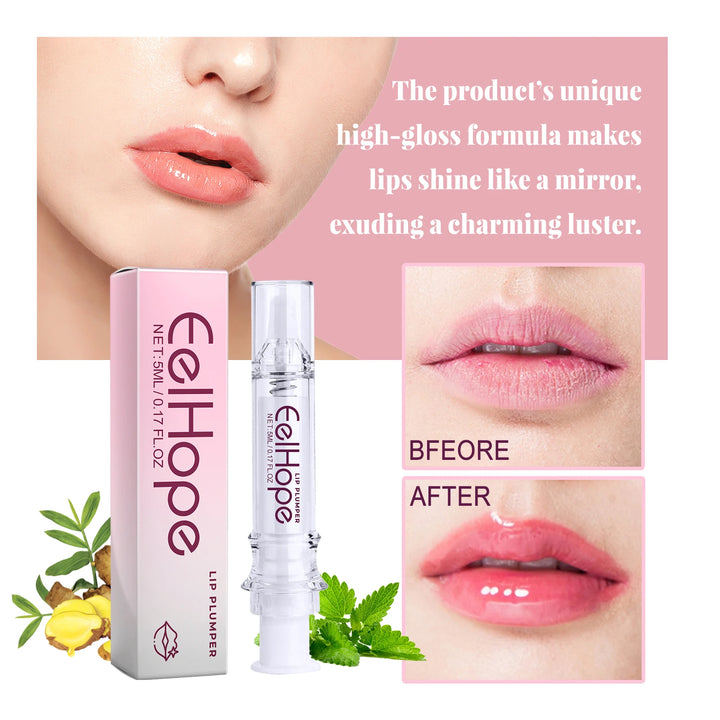 EELHOPE Lip Renewal Balm – Moisturizing Lip Plumper & Exfoliating Repair Serum