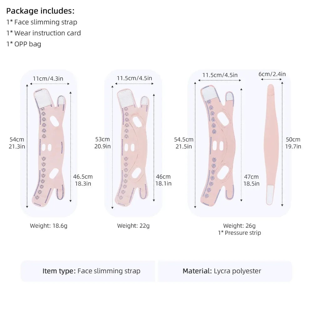 ContourLift Face Sculpting Band – V-Line Slimming & Lifting Strap