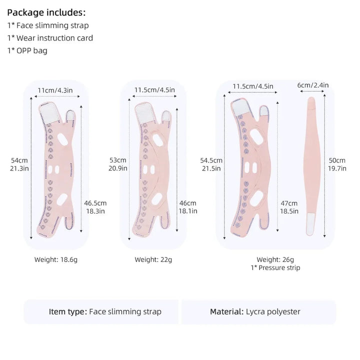 ContourLift Face Sculpting Band – V-Line Slimming & Lifting Strap