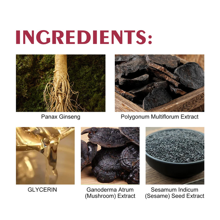 RootReign Nourishing Shampoo – Color-Protecting Cleanse with Ginseng & Ganoderma