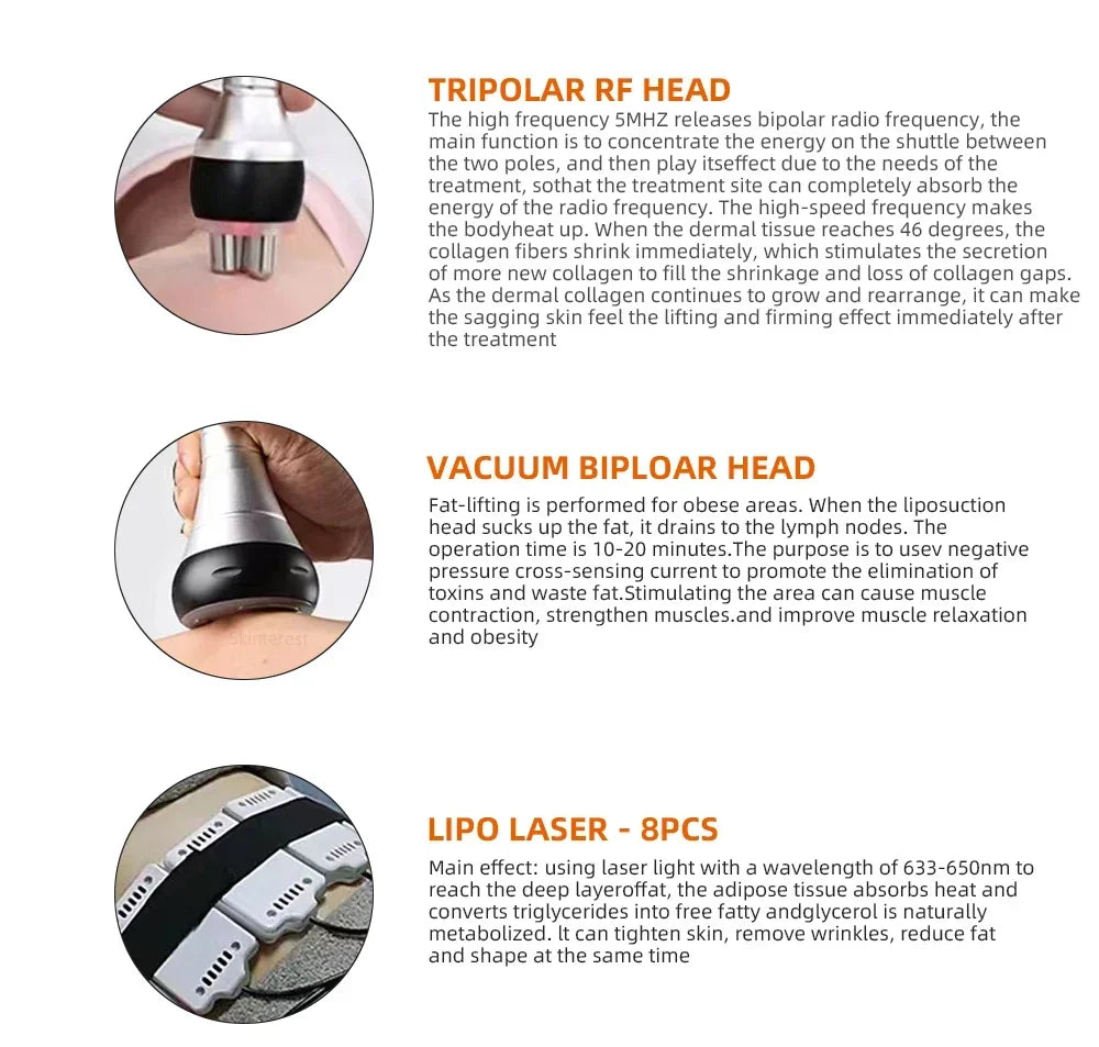 Missqueeny 9-in-1 Cavitation Body Sculpting & Slimming Machine